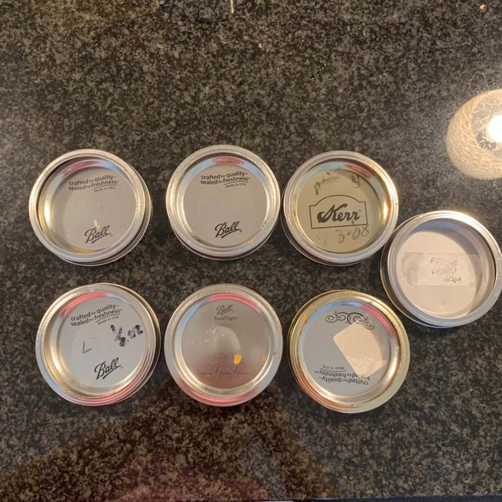14 piece Mason Jar Lid and rings